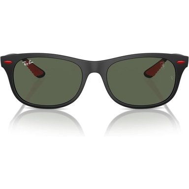 RAY-BAN RB4607M GAFAS DE SOL CUADRADAS SCUDERIA FERRARI | MATTE BLACK / DARK GREY / RED