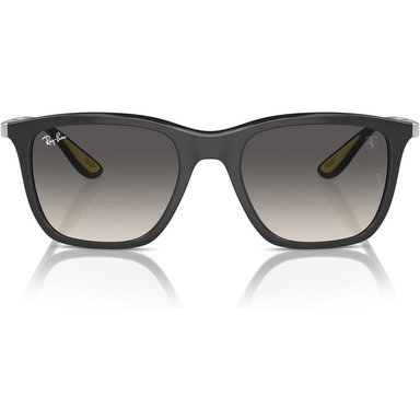 RAY-BAN RB4433M GAFAS DE SOL CUADRADAS UNISEX SCUDERIA FERRARI | MATTE GREEN / GREY MIRRORED SILVER