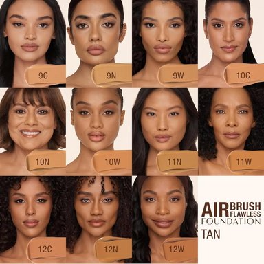 CHARLOTTE TILBURY AIRBRUSH BASE DE MAQUILLAJE MATE | 12 CÁLIDO - 5