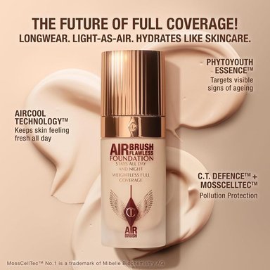 CHARLOTTE TILBURY AIRBRUSH BASE DE MAQUILLAJE MATE | 13 NEUTRAL - 3
