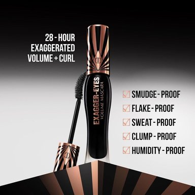 CHARLOTTE TILBURY EXAGGER-EYES VOLUME MÁSCARA DE PESTAÑAS | EXAGERADO-NEGRO - 4