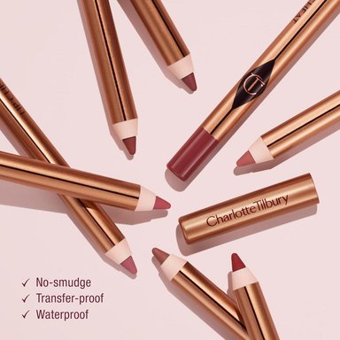CHARLOTTE TILBURY LIP CHEAT LÁPIZ DELINEADOR DE LABIOS | PILLOW TALK FAIR - ROSA DE TONOS FRÍOS - 4