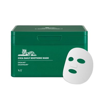 VT COSMETICS MASCARILLA CALMANTE DIARIA CICA 30LÁMINAS