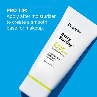 DR. JART+ EVERY SUN DAY PROTECTOR SOLAR MINERAL FPS 50+ 50 ML - 4