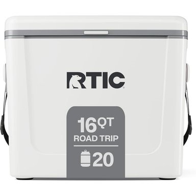 COOLER RTIC | WHITE / GREY