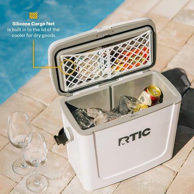 COOLER RTIC | WHITE / GREY - 4