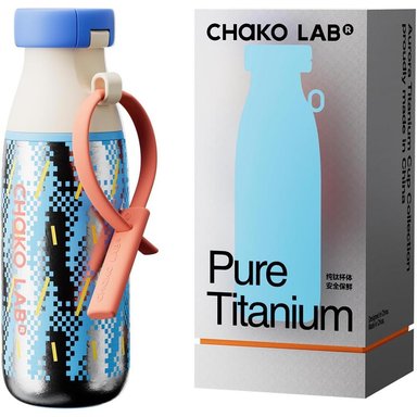 TOMATODO TITANIO CHAKO LAB 17 OZ / 500 ML