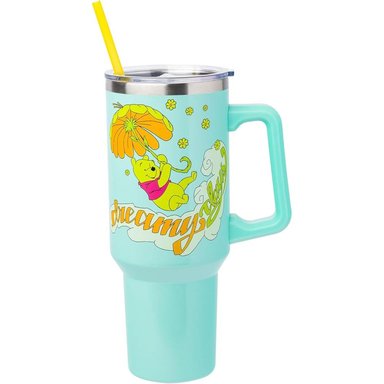 VASO  CON ASA Y PAJITA DISNEY 40 OZ / 1183 ML | WINNIE POOH