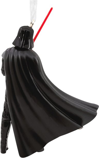 ADORNO DE NAVIDAD STAR WARS DARTH VADER CON SABLE DE LUZ HALLMARK - 2