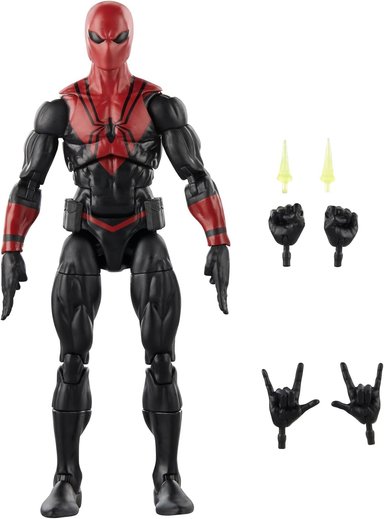 MARVEL LEGENDS SERIES SPIDER-SHOT, SPIDER-MAN COMICS FIGURA DE ACCIÓN COLECCIONABLE DE 6 PULGADAS