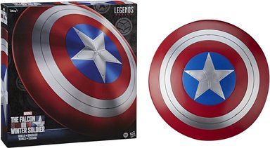 MARVEL AVENGERS LEGENDS SERIES FALCON Y SOLDADO DE INVIERNO, CAPITÁN AMÉRICA, ESCUDO PREMIUM PARA JUEGO DE ROL, GRANDE