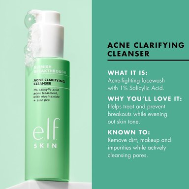 E.L.F. SKIN BLEMISH BREAKTHROUGH LIMPIADOR ACLARADOR DEL ACNÉ, LIMPIADOR FACIAL PARA COMBATIR IMPERFECCIONES - 3