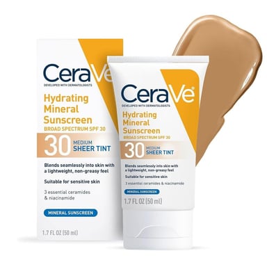 PROTECTOR SOLAR MINERAL CERAVE DE 1.7 OZ / 50 ML | MEDIUM - 1