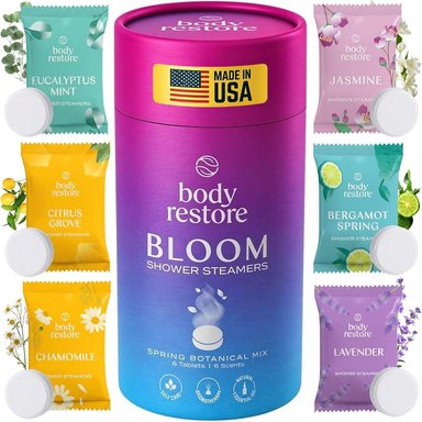 VAPORIZADORES DE DUCHA PACK 6 TABLETAS BODY RESTORE | BLOOM