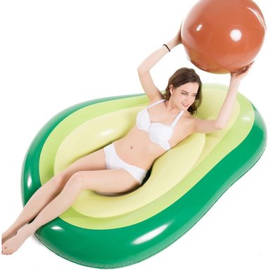FLOTADOR INFLABLE DE PALTA PARA PISCINA JASONWELL | XL