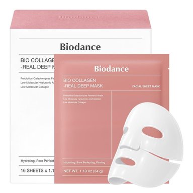 MASCARILLA PROFUNDA BIOCOLÁGENO 16 UNIDADES BIODANCE | 1.19 OZ / 34 GR