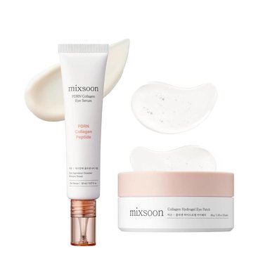 SET CONTORNO DE OJOS MIXSOON COLÁGENO 20 ML Y PARCHES HIDROGEL 30 PARES