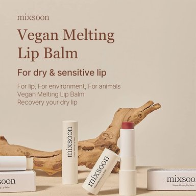 MIXSOON BÁLSAMO LABIAL VEGANO 41 GR | TRANSPARENTE - 2