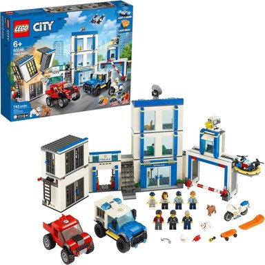 LEGO CITY COMISARÍA DE POLICÍA 2020 SET DE CONSTRUCCIÓN URBANA