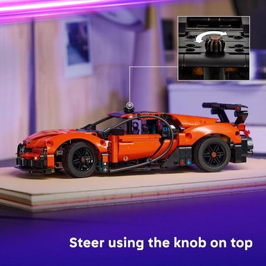 LEGO TECHNIC BUGATTI CHIRON PUR SPORT SET DE COCHE DEPORTIVO DE CONSTRUCCIÓN - 3