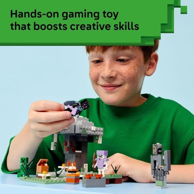 LEGO MINECRAFT EL JARDÍN PÁLIDO SET DE CONSTRUCCIÓN Y SIMULACIÓN CON FIGURAS - 4