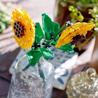 LEGO ICONS GIRASOLES SET DE CONSTRUCCIÓN DECORATIVA - 5