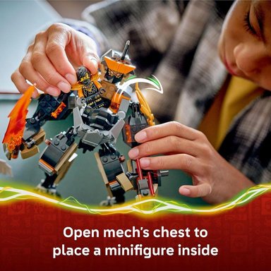 LEGO NINJAGO MISIÓN DE COLE SET DE MECH ARTICULADO Y DRAGÓN - 3