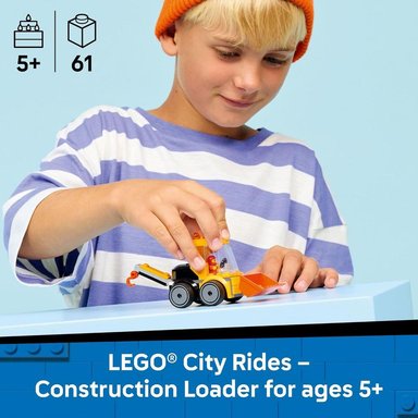 LEGO CITY RIDES CARGADORA DE RUEDAS 60483 - 2