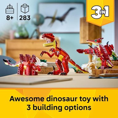LEGO CREATOR DINOSAURIO FEROZ 3 EN 1 - 31379 - 2
