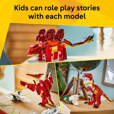 LEGO CREATOR DINOSAURIO FEROZ 3 EN 1 - 31379 - 3