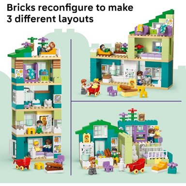 LEGO DUPLO TOWN CASA FAMILIAR MODERNA 10470 - 5