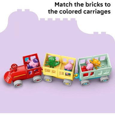 LEGO DUPLO PEPPA PIG TREN CON ABUELO PIG 10466 - 5