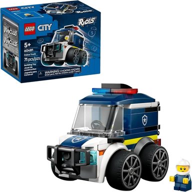 LEGO CITY RIDES CAMIÓN DE POLICÍA 60481 - 1