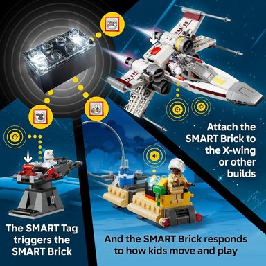LEGO STAR WARS SMART PLAY RED FIVE X-WING 75423 - 3