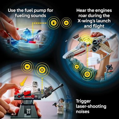 LEGO STAR WARS SMART PLAY RED FIVE X-WING 75423 - 4