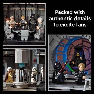 LEGO STAR WARS ESTRELLA DE LA MUERTE 75419 - 4