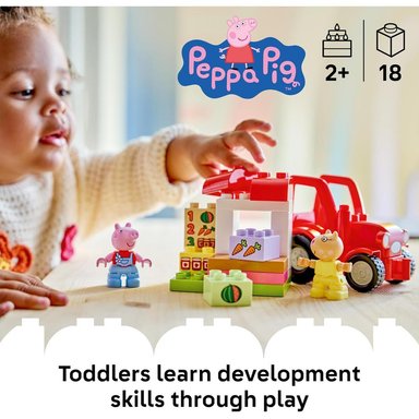 LEGO DUPLO PEPPA PIG TRACTOR Y MERCADO 10468 - 2