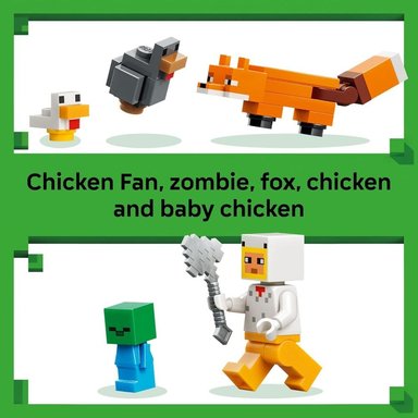 LEGO MINECRAFT GRANJA DE POLLOS 21585 - 5