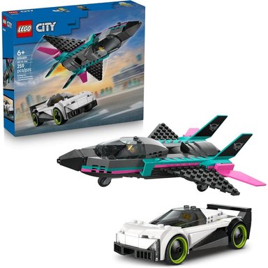 LEGO CITY JET VS AUTO 60489 - 1