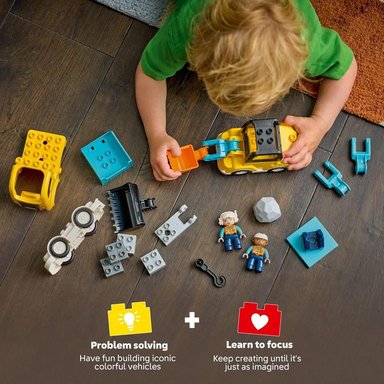 LEGO DUPLO TOWN VEHÍCULOS DE CONSTRUCCIÓN 3 EN 1 - 10475 - 3