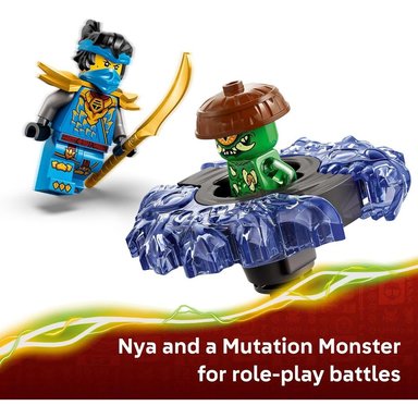 LEGO NINJAGO NYA VS MUTATION MONSTER SPINNER 71849 - 5