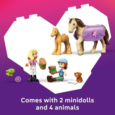 LEGO FRIENDS REMOLQUE DE CABALLO Y POTRO BEBÉ 42695 - 5