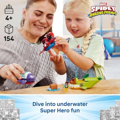 LEGO MARVEL SPIDEY Y SUS INCREÍBLES AMIGOS VEHÍCULOS SUBMARINOS 11207 - 2