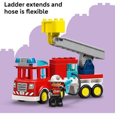 LEGO DUPLO TOWN CAMIÓN DE BOMBEROS 10473 - 5