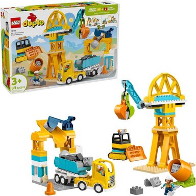 LEGO DUPLO TOWN CONSTRUCCIÓN 3 EN 1 CON VEHÍCULOS 10476