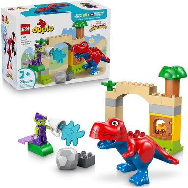 LEGO DUPLO MARVEL SPIDEY-REX VS DUENDE VERDE 10463 - 1