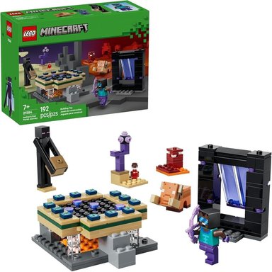 LEGO MINECRAFT VIAJE AL PORTAL DEL NETHER Y EL END 21584 - 1