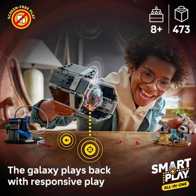 LEGO STAR WARS SMART PLAY CAZA TIE DE DARTH VADER 75421 - 2