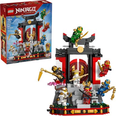 LEGO NINJAGO EXHIBICIÓN PERSONAJES NINJA 15° ANIVERSARIO 71866 - 1