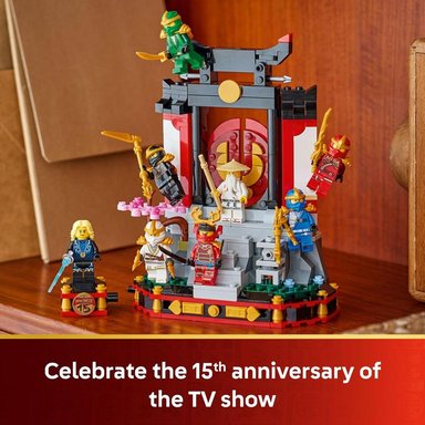LEGO NINJAGO EXHIBICIÓN PERSONAJES NINJA 15° ANIVERSARIO 71866 - 4